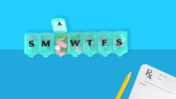 a pill organizer for medication management