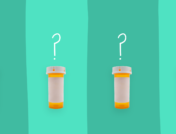 Multiple pill bottles represent Look alike sound alike drugs