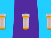 Three prescription pill bottles: Compare Farxiga alternatives