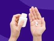 Hand holding Rx pill bottle: What can I take instead of sotalol?