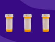 Three Rx pill bottles: Tizanidine interactions