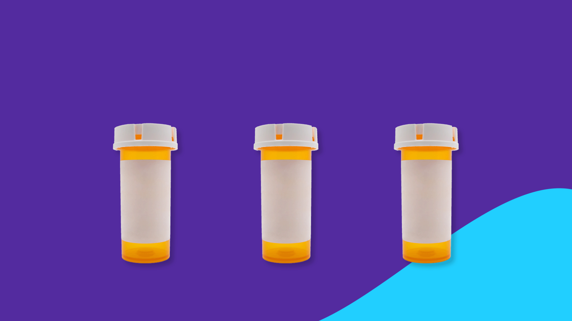 Three Rx pill bottles: Ubrelvy alternatives