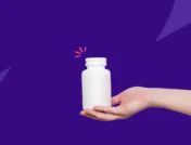 A hand holding an Rx pill bottle: How much is Sutab without insurance?