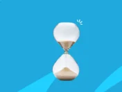 A sand filled hourglass: How long does it take for Prozac to work?