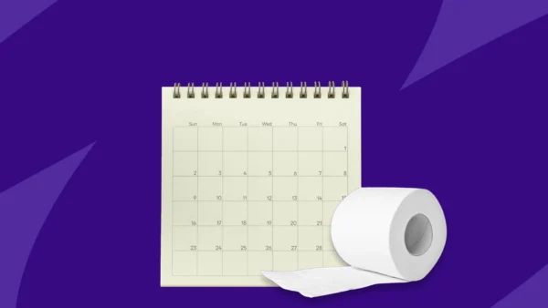 A roll of toilet paper and a calendar | Can you take MiraLAX every day?