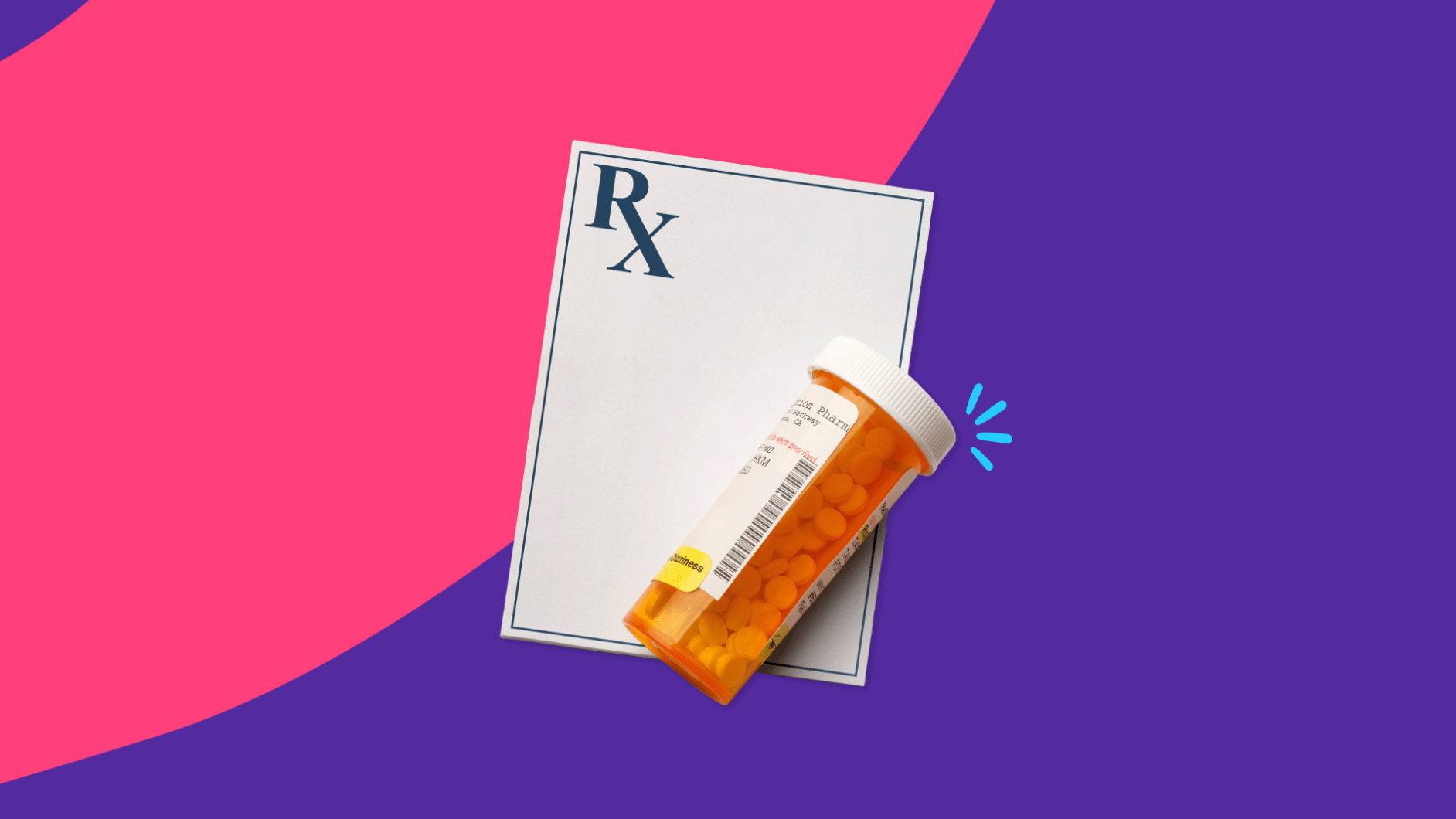 Rx prescription pad and Rx pill bottle: Lisinopril and kidney function