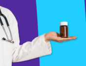 Doctor holding a pill bottle: Is tizanidine a controlled substance