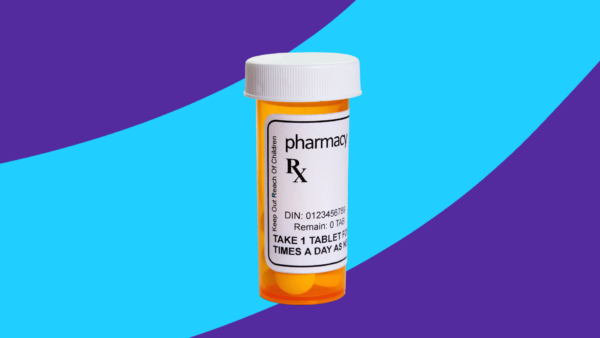 Rx pill bottle representing amoxicillin for gonorrhea