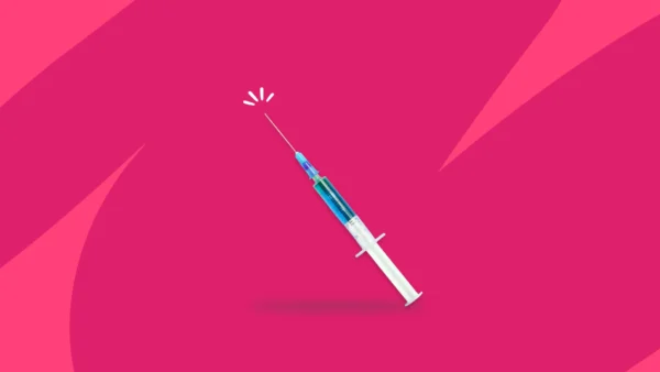 A syringe | What is compounded semaglutide made of?