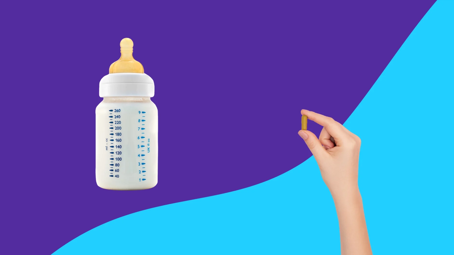 A bottle and a pill | gabapentin breastfeeding