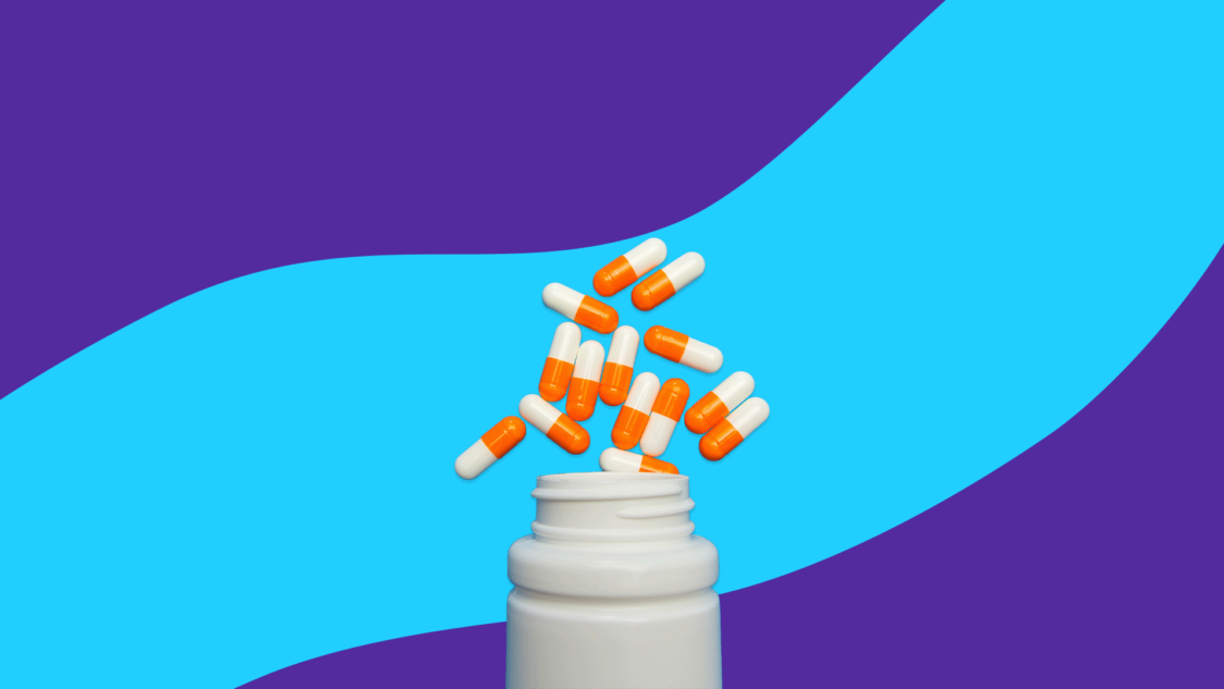 A bottle of pills | New drugs 2024