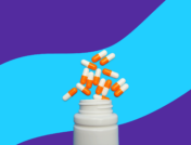 A bottle of pills | New drugs 2024