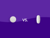 Prescription pills representing Olmesartan and losartan