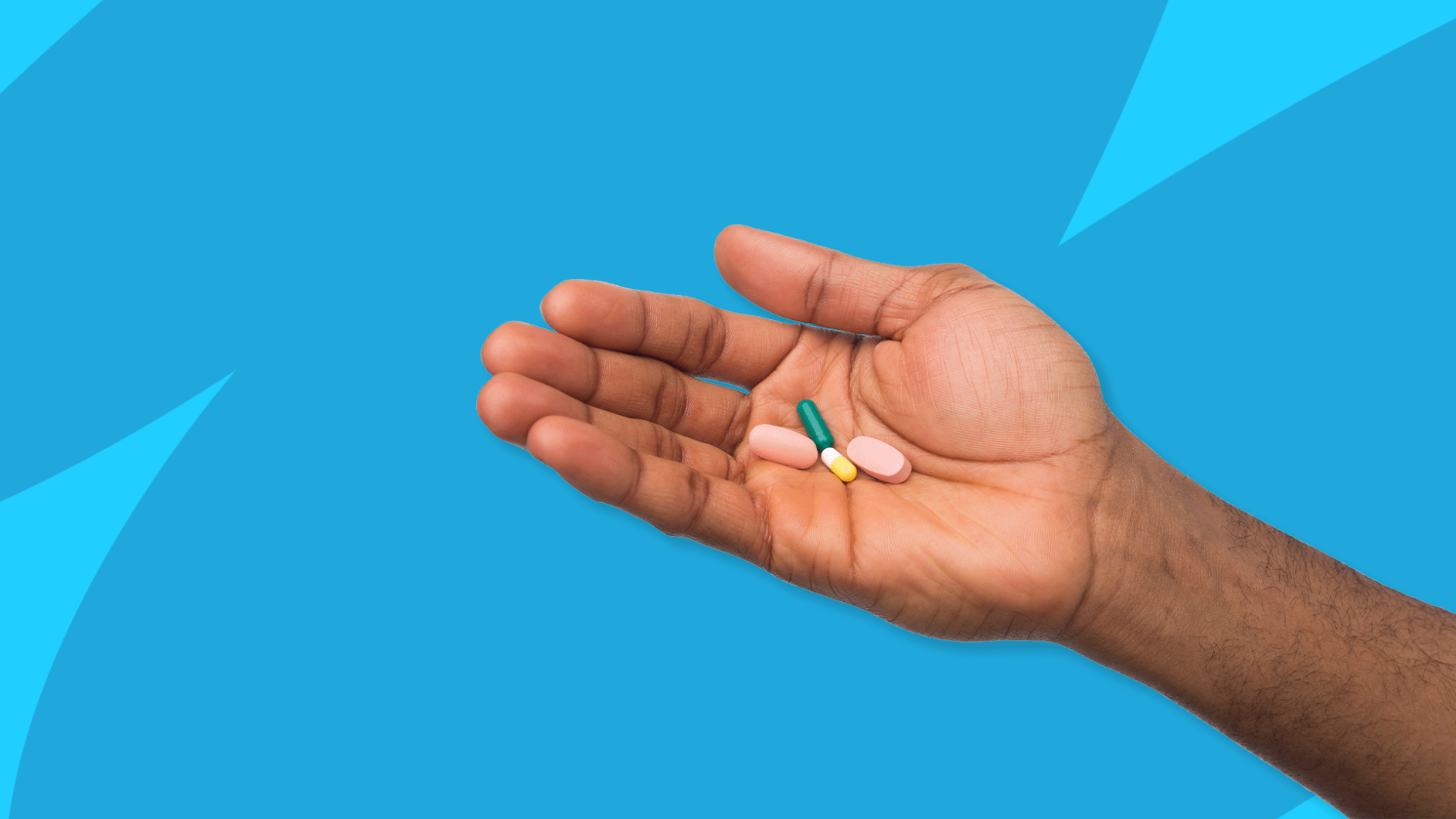 A palm holding a few pills: Can you take ciprofloxacin and metronidazole together