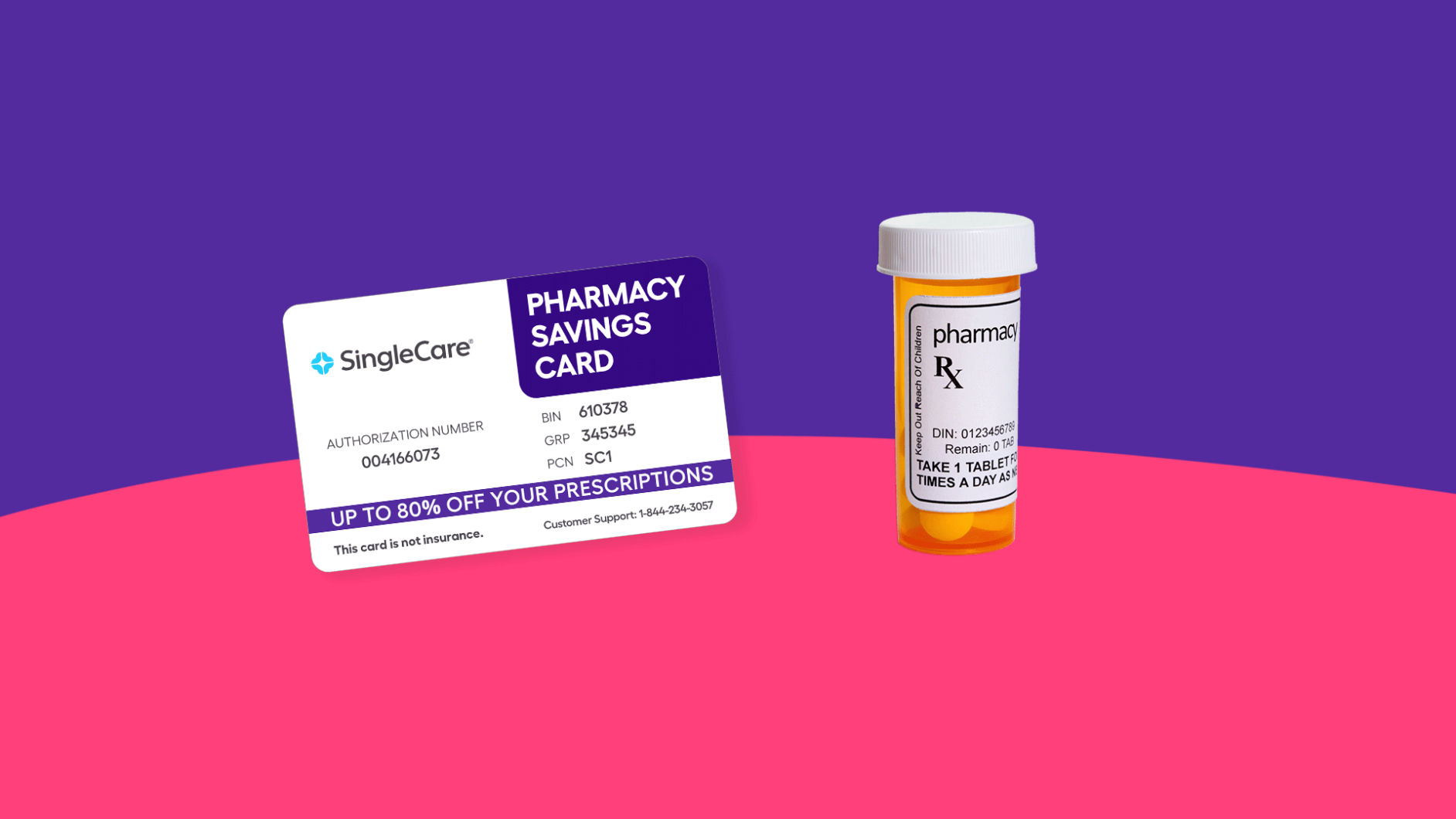 Rx pill bottle and savings card. How much is clonidine HCl without insurance?