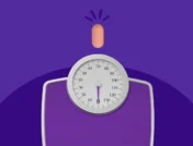 scale next to a tablet - Does pravastatin cause weight gain?