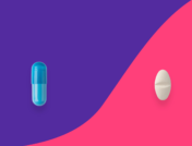 A blue capsule and a white tablet: Can you take omeprazole and levothyroxine together?