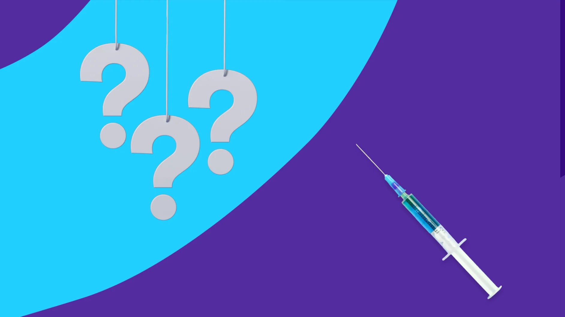 Question marks and an injectable syringe: Are semaglutide tablets as effective as injections?